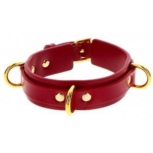 Collier d ring taboom rouge