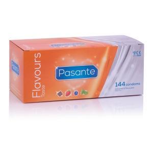 Preservatifs aromatises flavours pasante x144