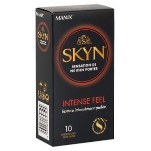 Preservatifs manix skyn intense feel x10